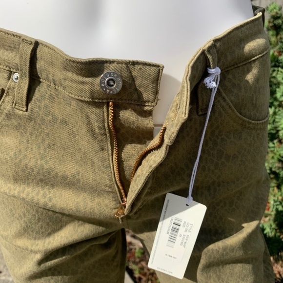 NWT AG Adriano Goldschmied Python Print Skinny Ankle Jeans - Picture 12 of 14